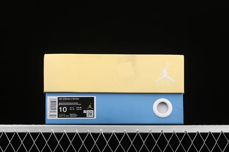 All categories Air Jordan Jordan series basketball shoes Air Jordan 4 G version Air Jordan 4 Retro SP AJ4 Joe 4 joint yellow and purple desert DJ5718-300